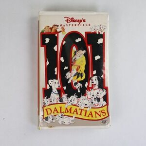 Disney 101 Dalmatians VHS Masterpiece Collection Clamshell Case 1999 NTSC 15797